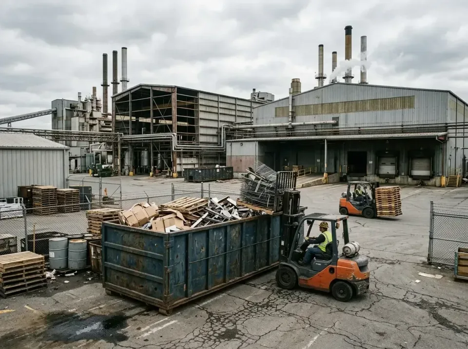 industrial-factory-scrap-conta-003 — frequently asked questions, Cheap Roll-off Dumpster Rentals in St. Augustine Shores, FL